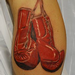 Tattoos - Color Boxing Gloves Tattoo - 66913